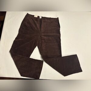 Banana Republic Mens Straight Stretch Travel Corduroy Pants NWT 40W x 34L